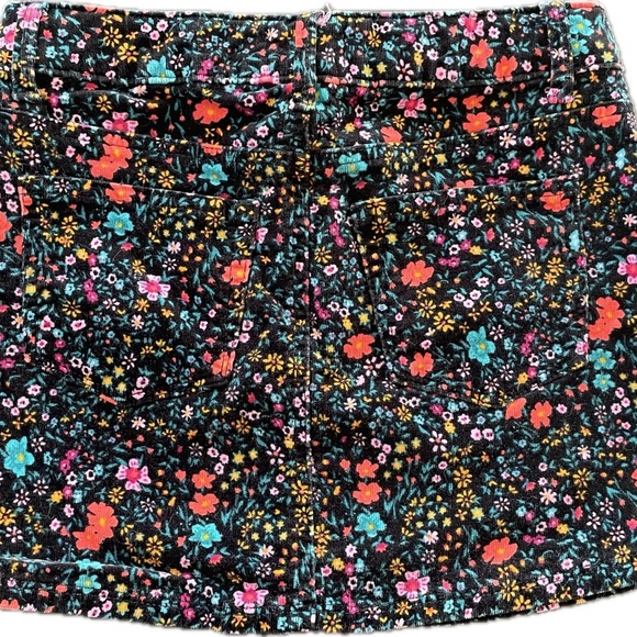 Pink Republic Tie Back Sweater And Corduroy Floral Skirt Set - Picture 3 of 8